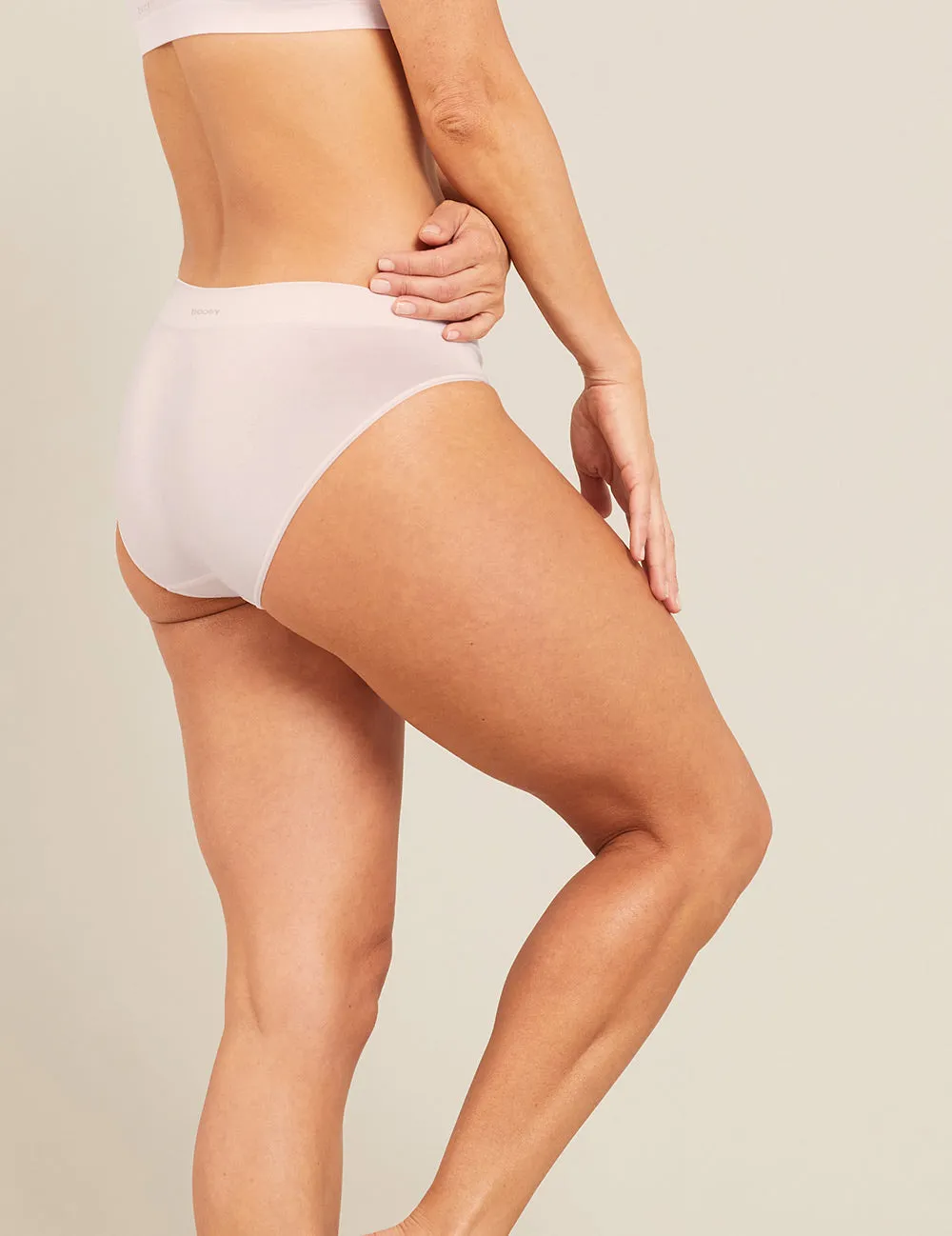 LYOLYTE Mid-Rise Brief - Powder Pink