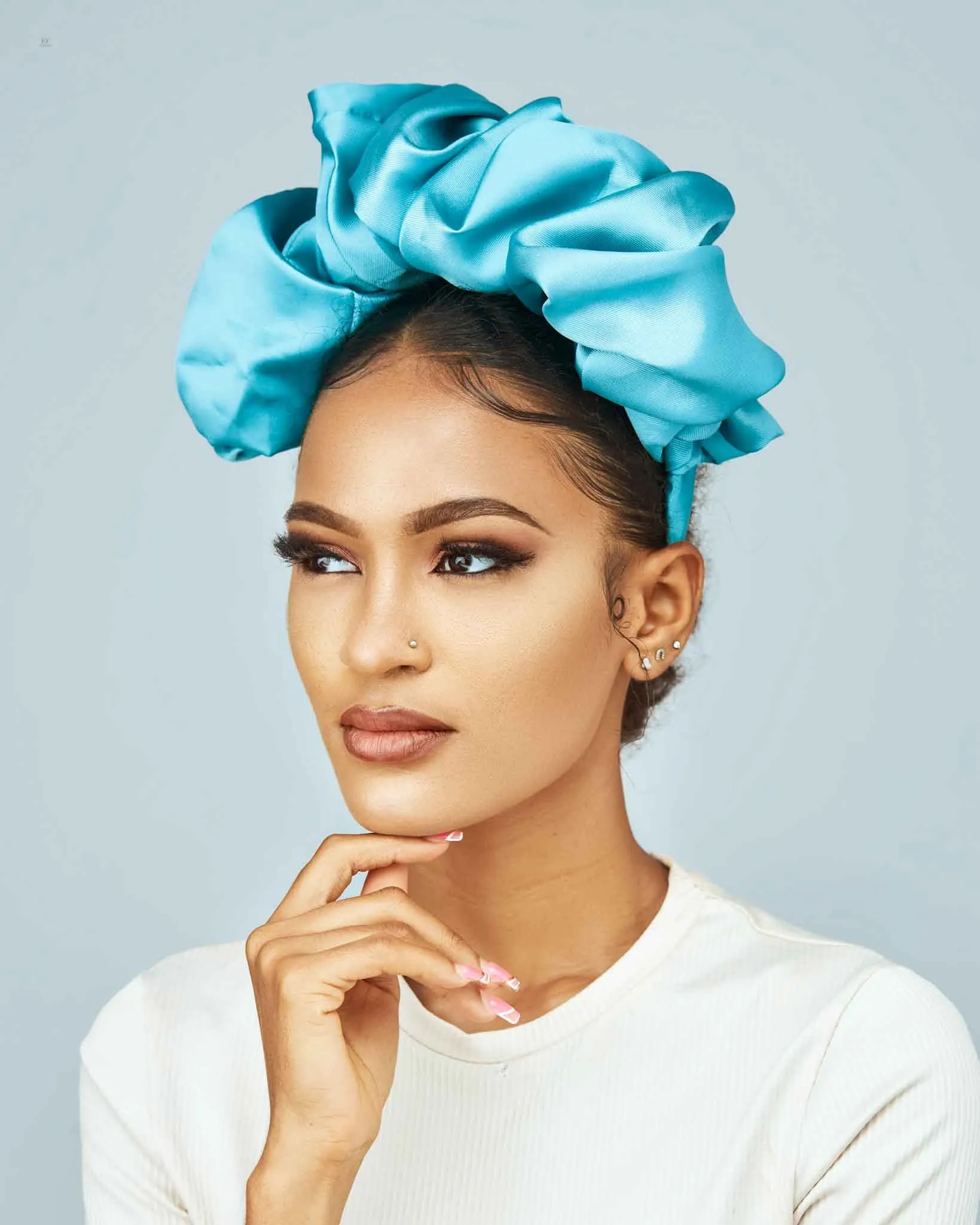 Marie Headband – Aquamarine