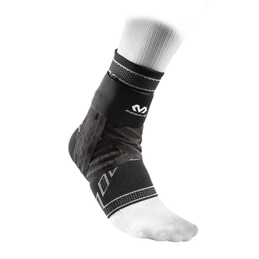 McDavid ELITE Engineered Elastic™ Ankle Brace w/ Figure-6 Strap & Stays - MD5146