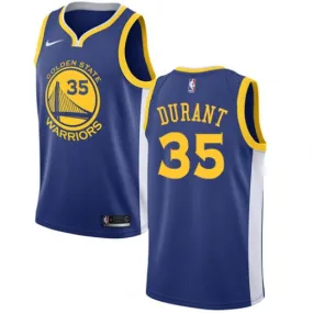 Men's Golden State Warriors Kevin Durant Jersey Icon Edition Royal Blue