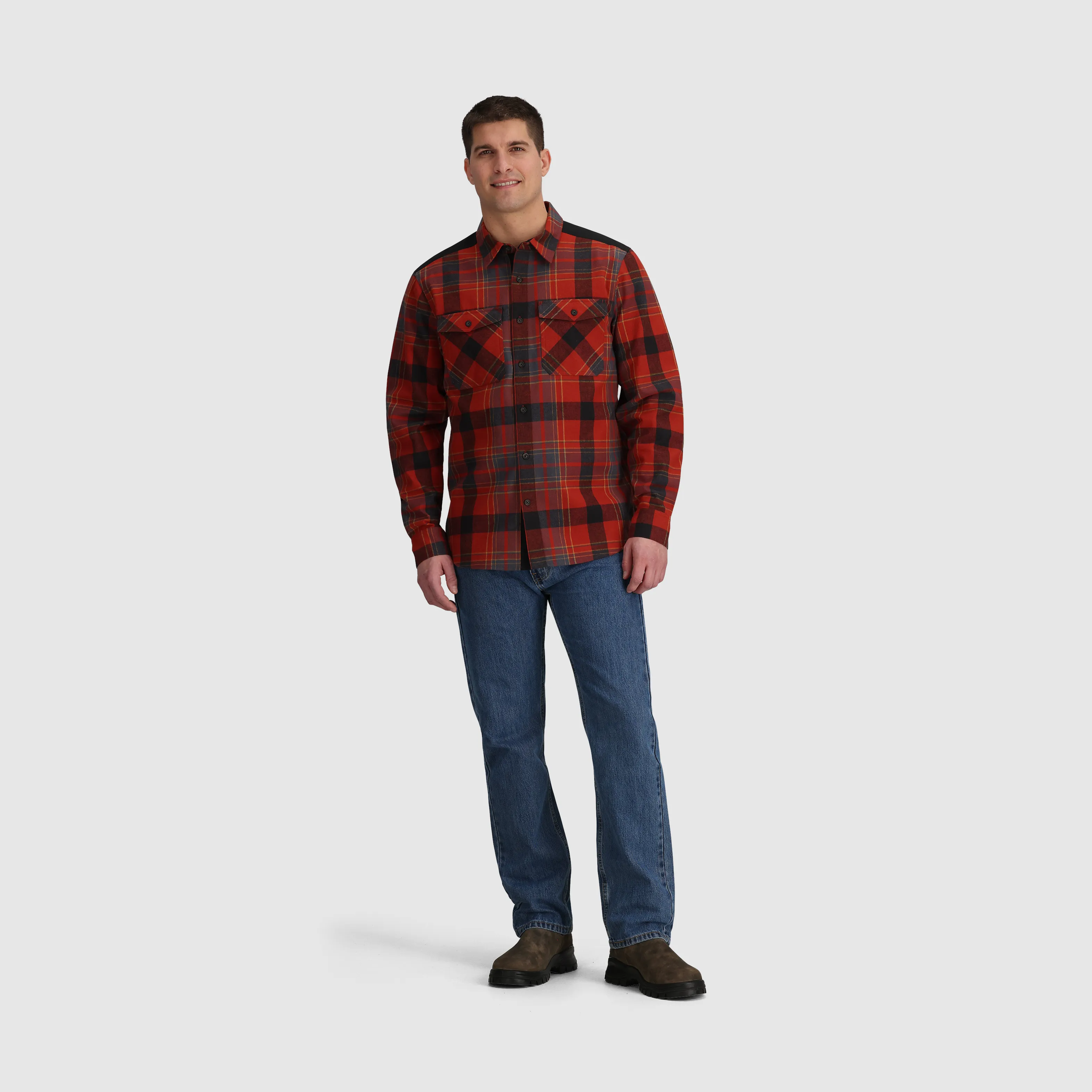 Men's Wallingford Flannel Shirt Jacket