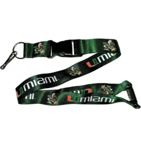 Miami Hurricanes Lanyard