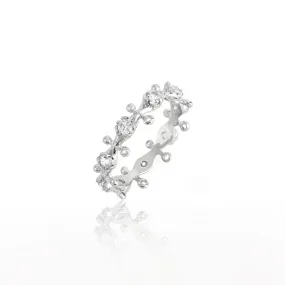 Mini Butterfly Ring [White color]