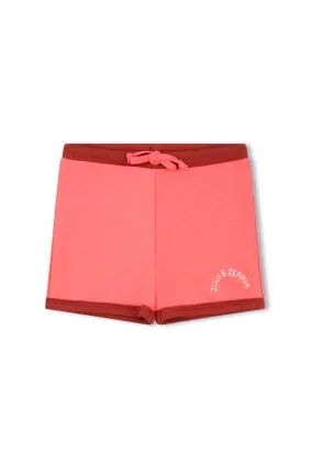 Mini Rib Logo Surf Short - Coral