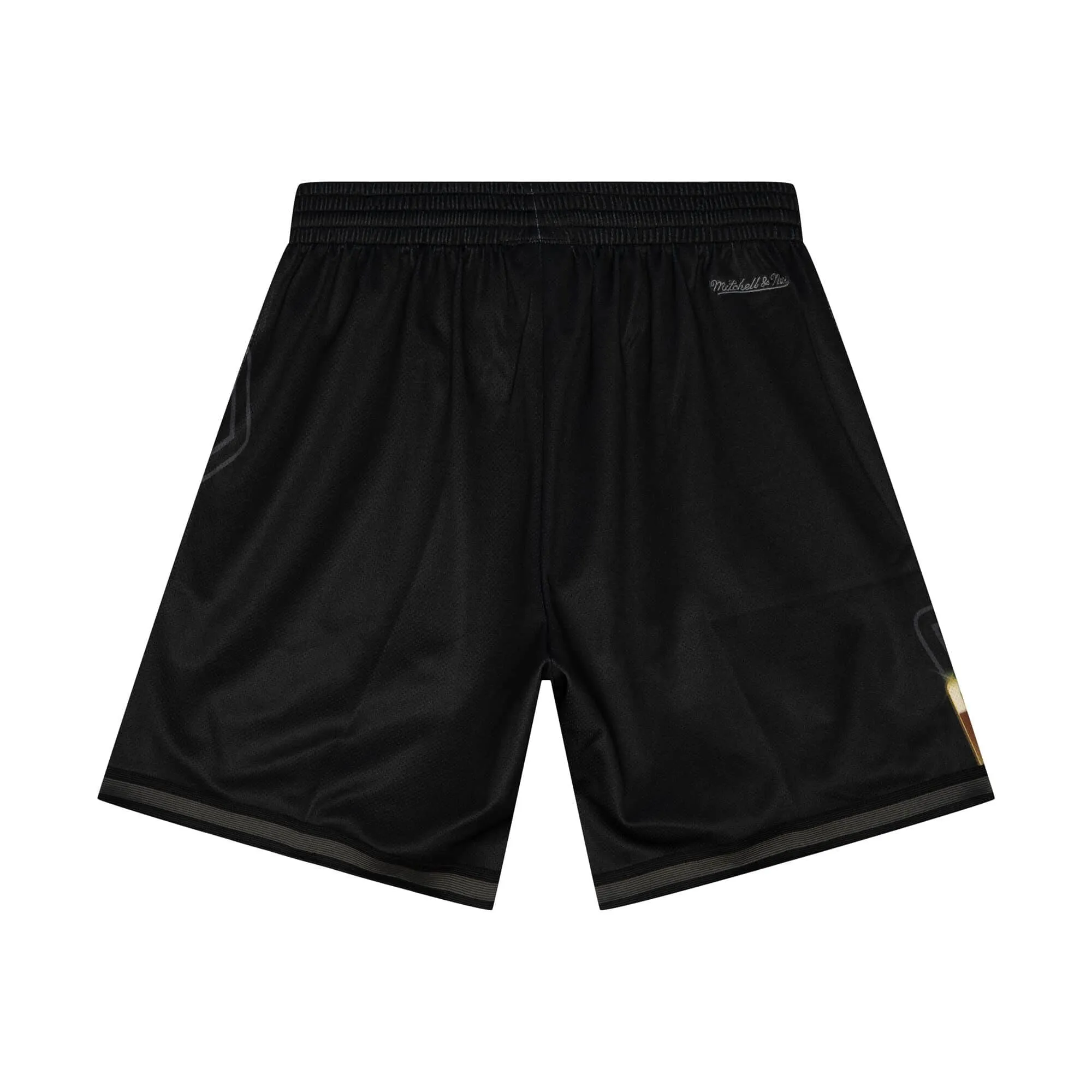 Mitchell & Ness Big Face 4.0 Fashion Shorts Chicago Bulls Black Gold