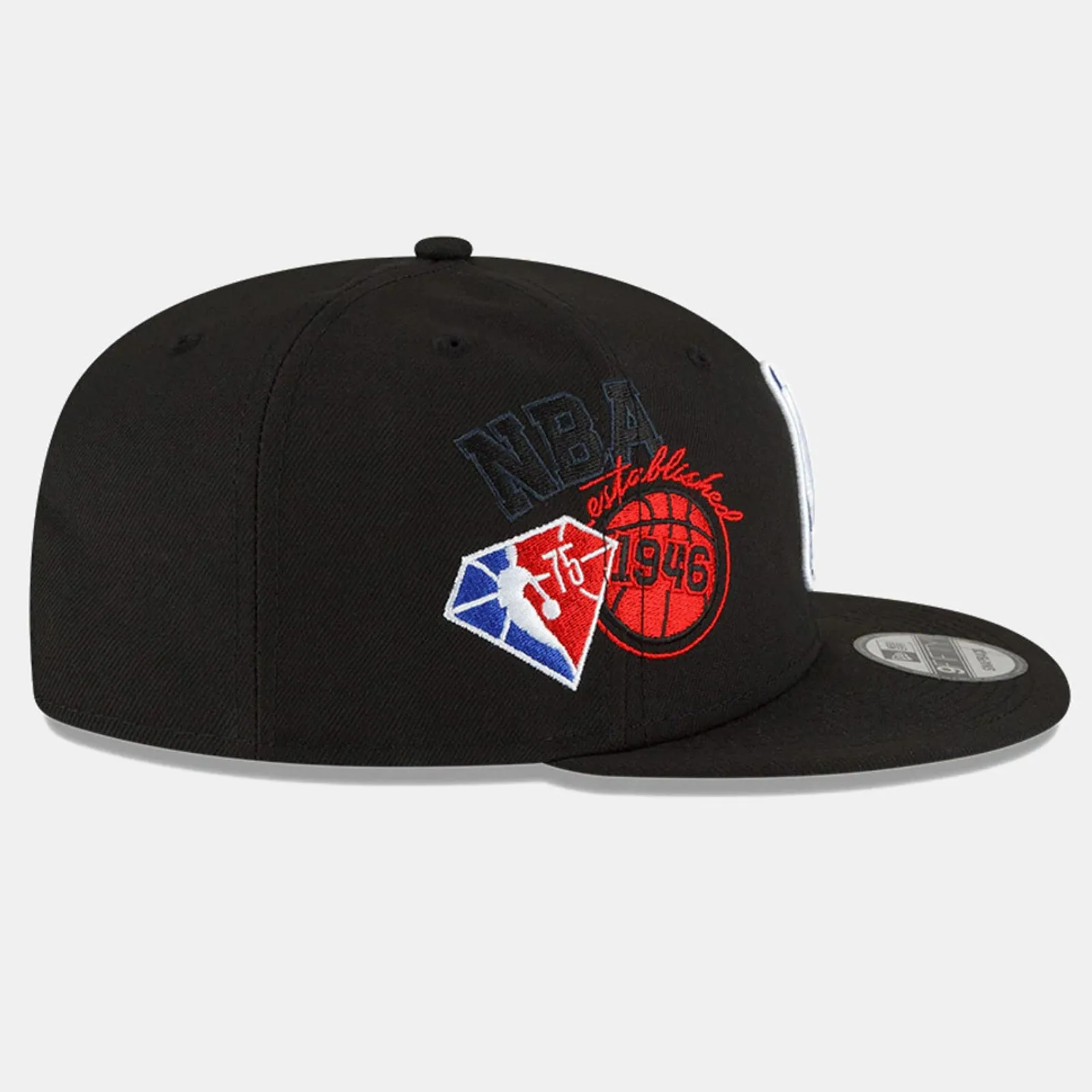 NBA LOGOMAN 75th Anniversary Half 9FIFTY Cap Basketball by New Era