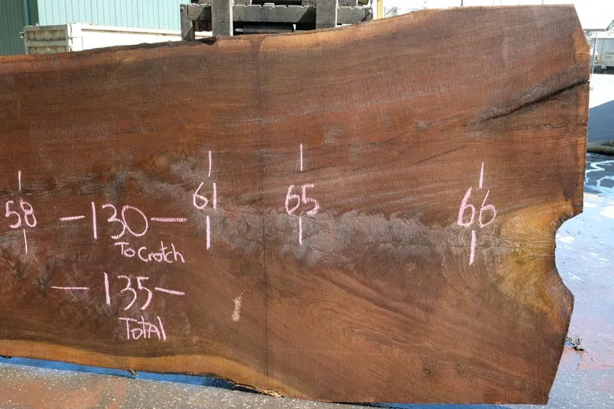 Oregon Black Walnut Slab 050623-09