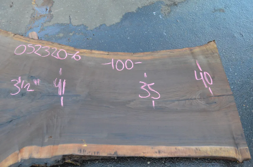 Oregon Black Walnut Slab 052320-06