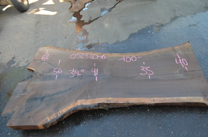 Oregon Black Walnut Slab 052320-06