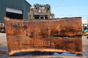 Oregon Black Walnut Slab 070122-03