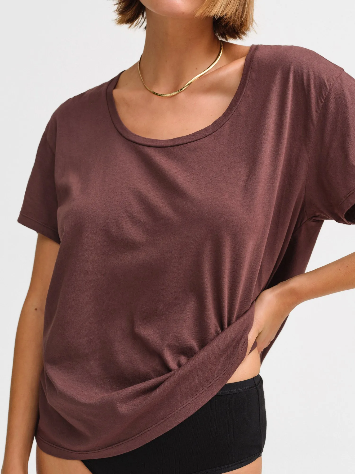 Organic Cotton Classic U-Neck Tee