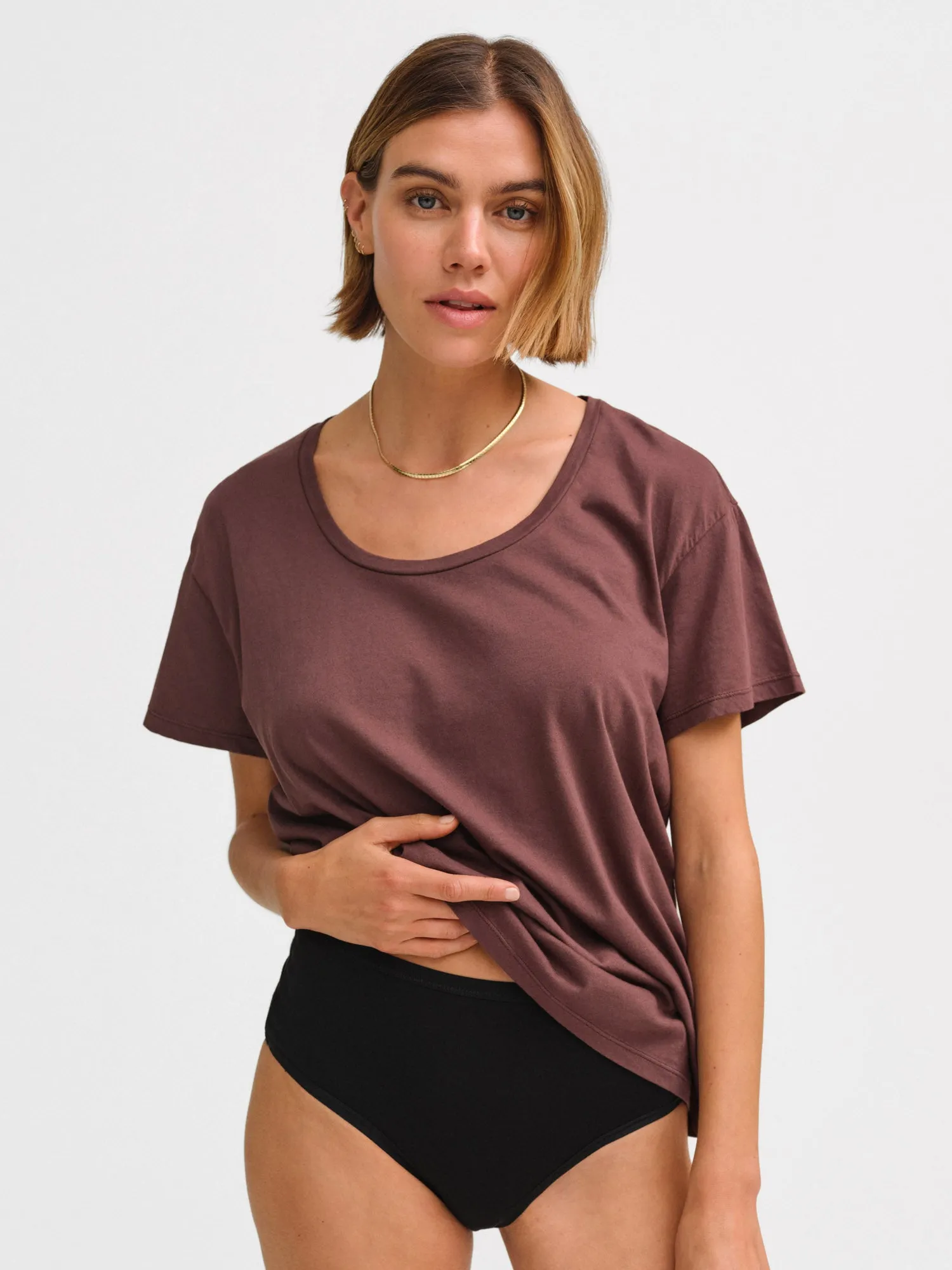 Organic Cotton Classic U-Neck Tee