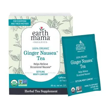 Organic Ginger Nausea Tea (16 bags)