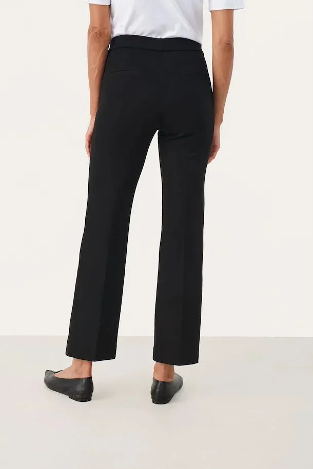 PART TWO PONTA TROUSERS BLACK