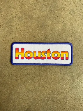 Patch | Retro Houston | Blue | Manready Mercantile