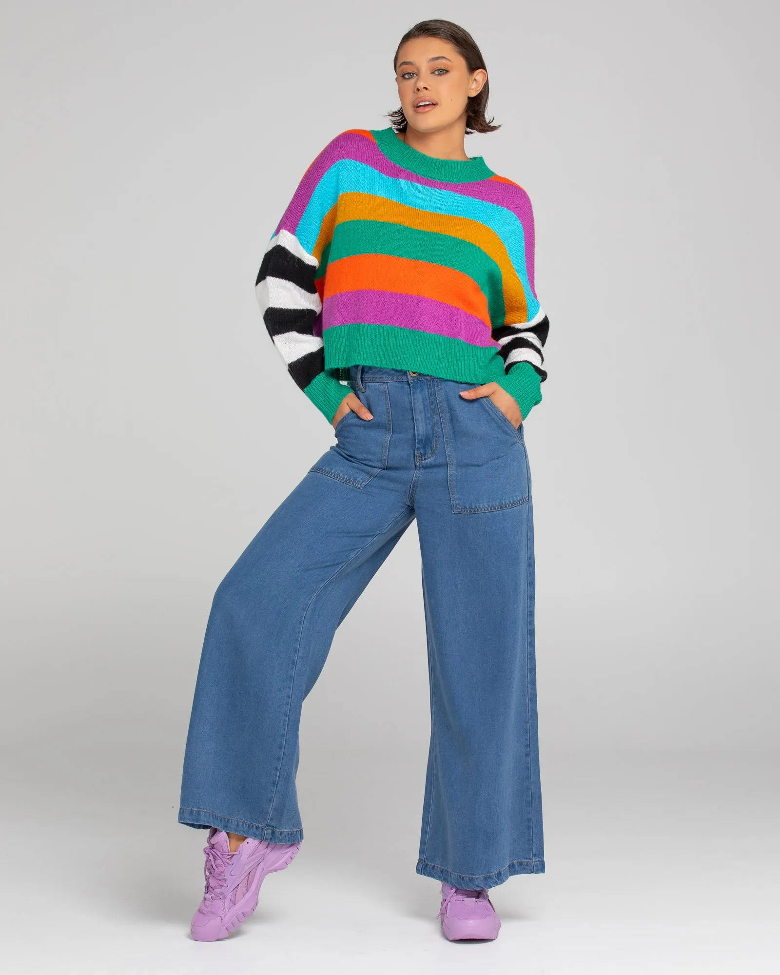 Pipi Jumper - Multi Stripe