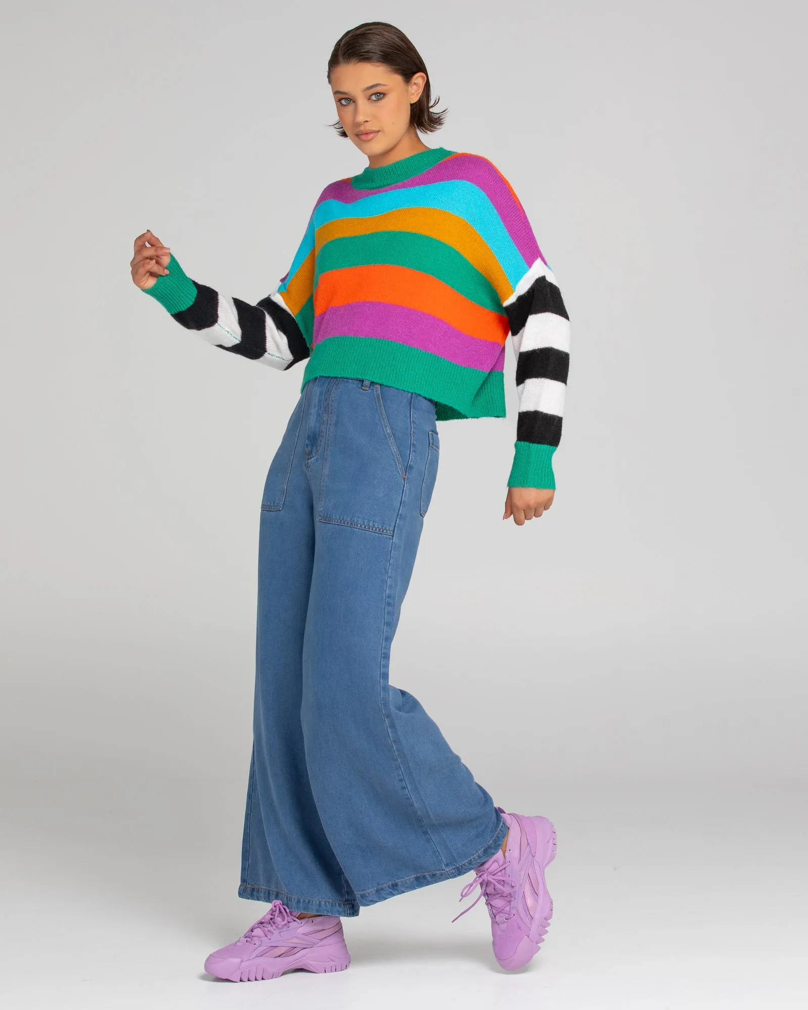 Pipi Jumper - Multi Stripe