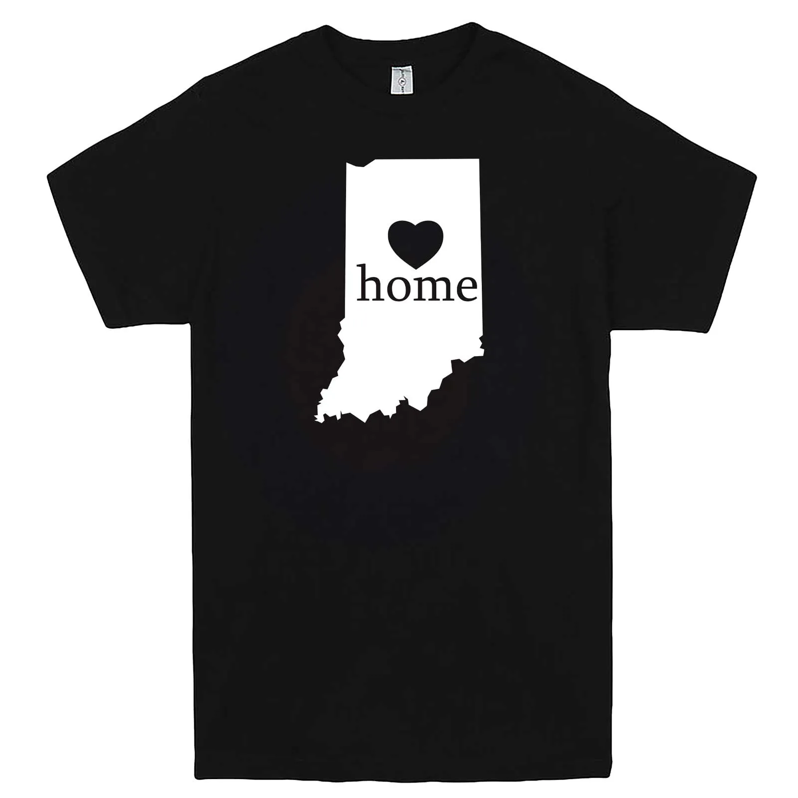 "Indiana Home State Pride, Pink" men's t-shirt