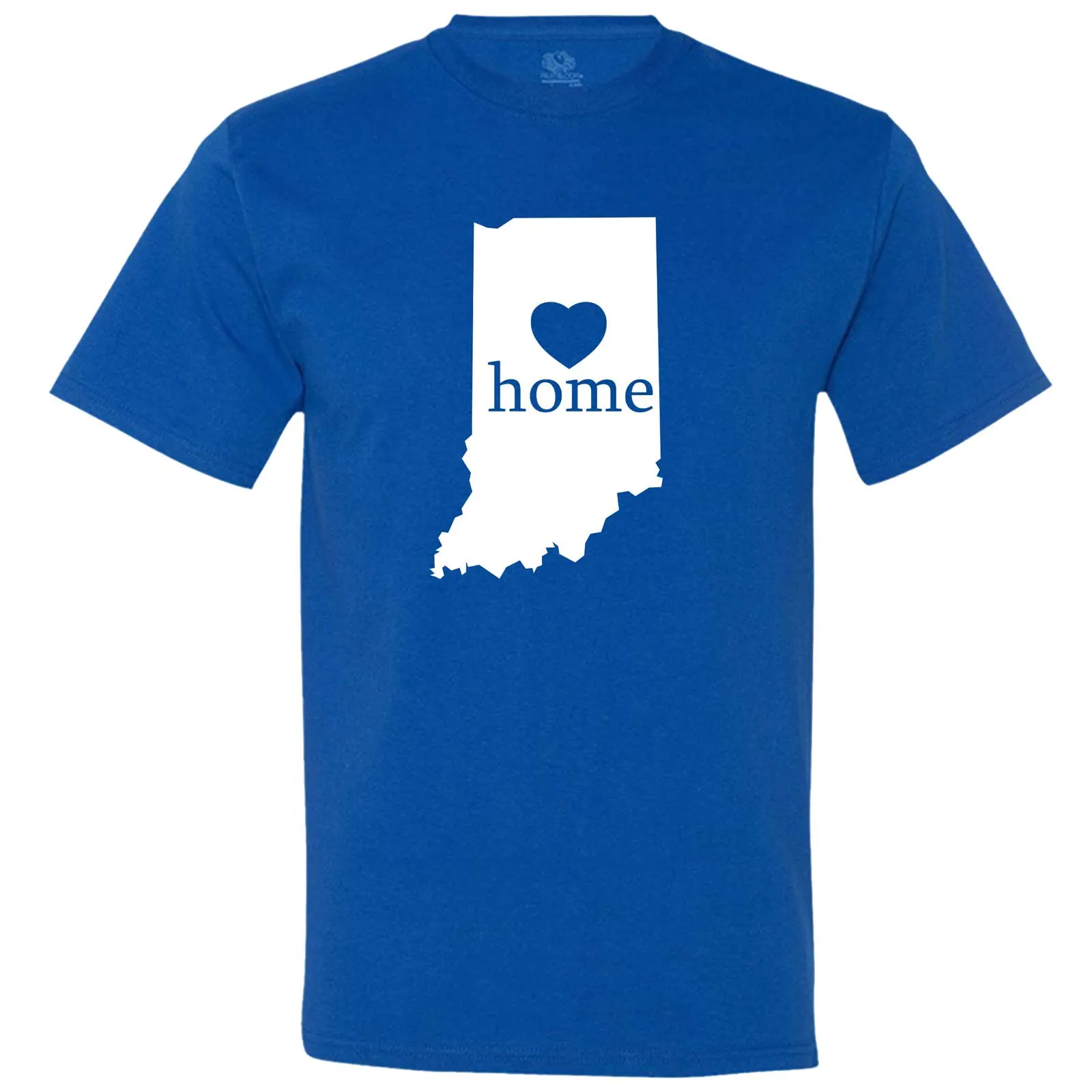 "Indiana Home State Pride, Pink" men's t-shirt