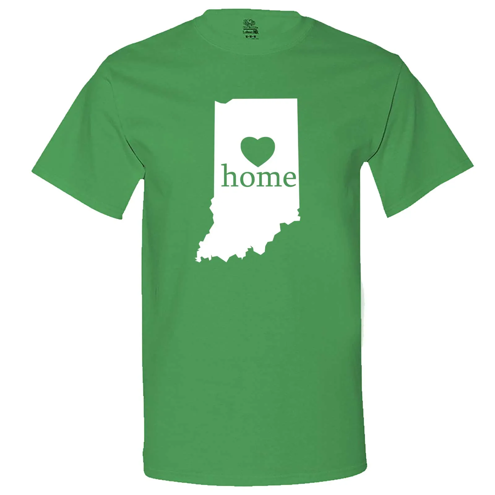 "Indiana Home State Pride, Pink" men's t-shirt