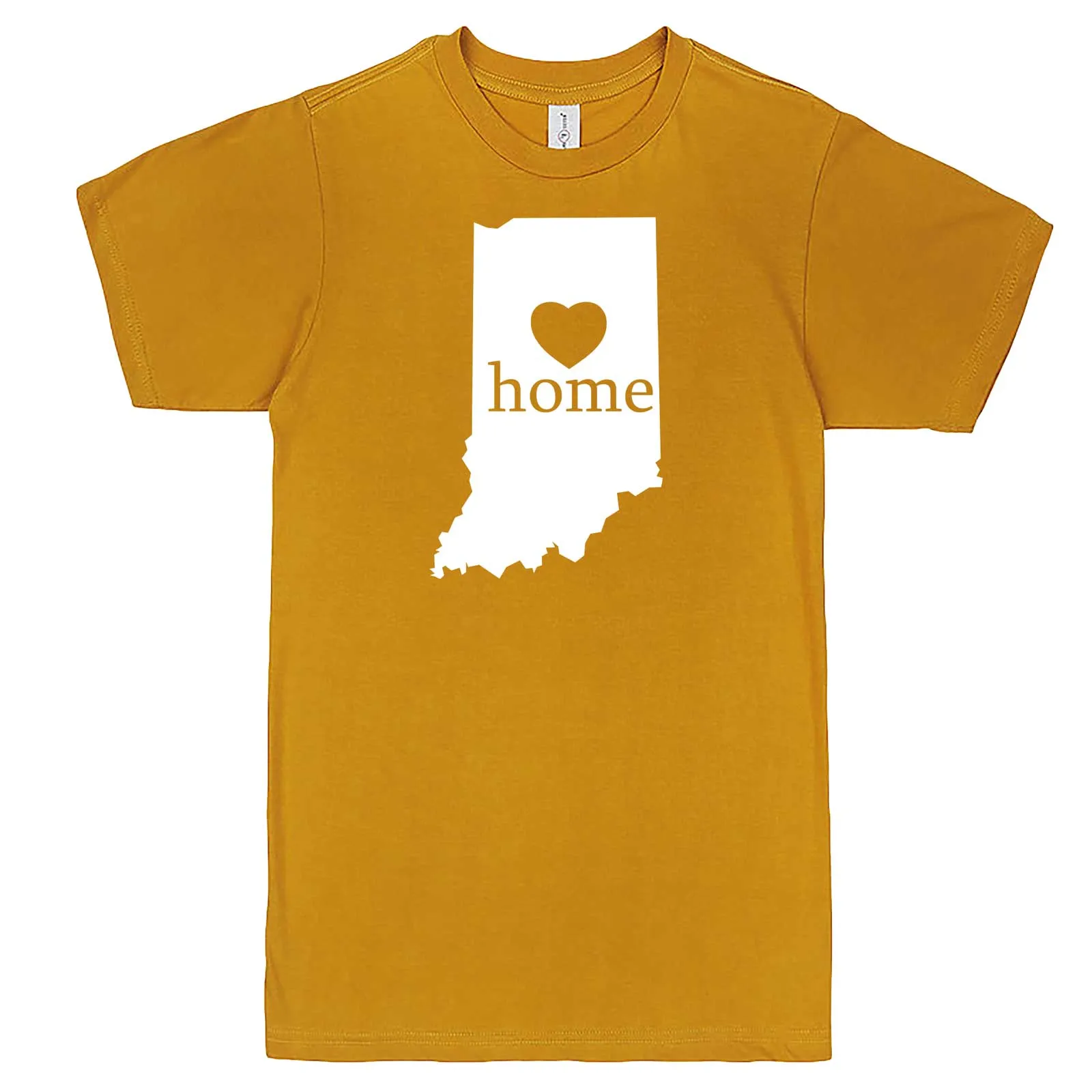 "Indiana Home State Pride, Pink" men's t-shirt