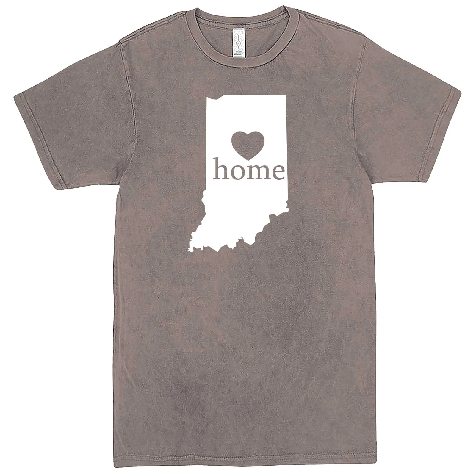 "Indiana Home State Pride, Pink" men's t-shirt