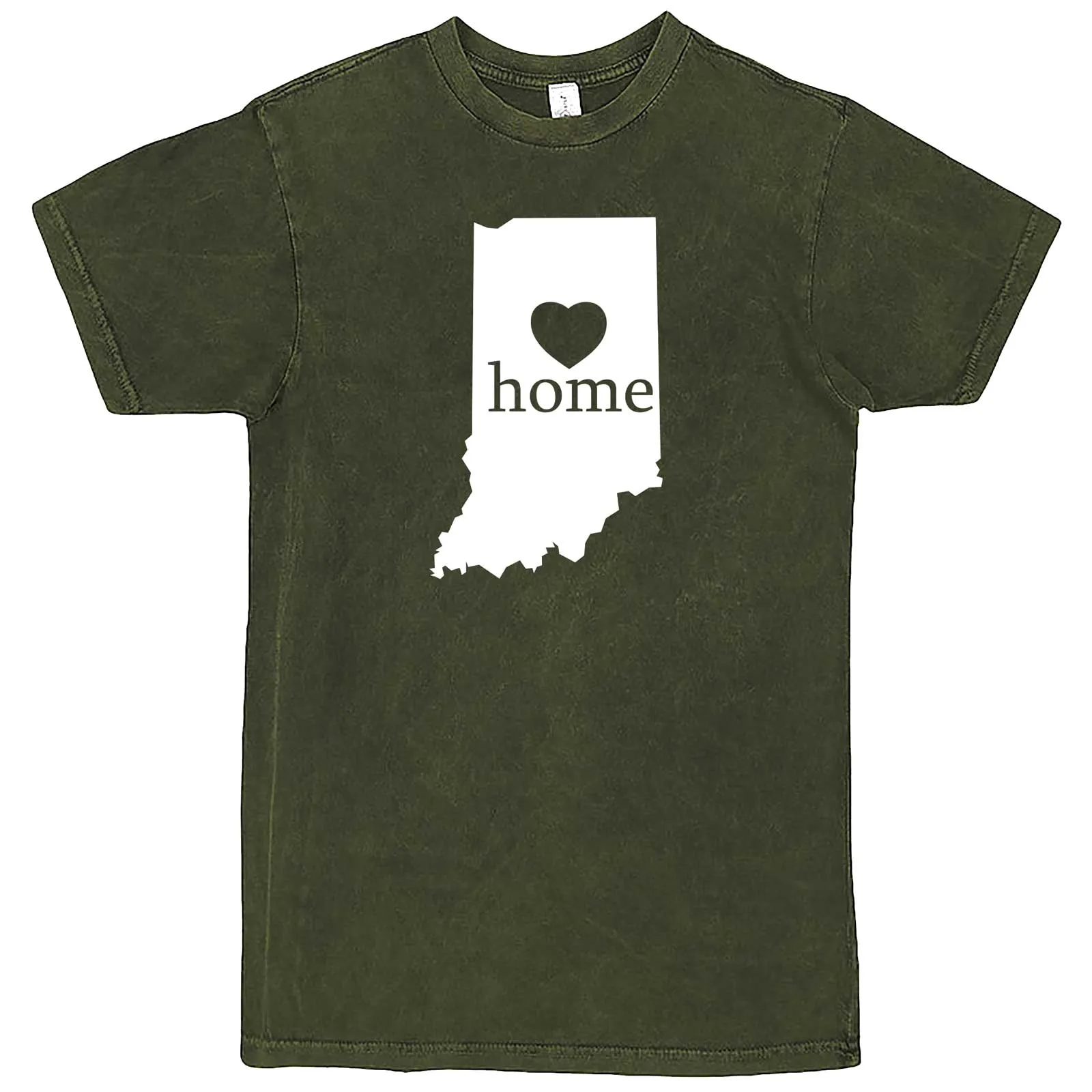 "Indiana Home State Pride, Pink" men's t-shirt