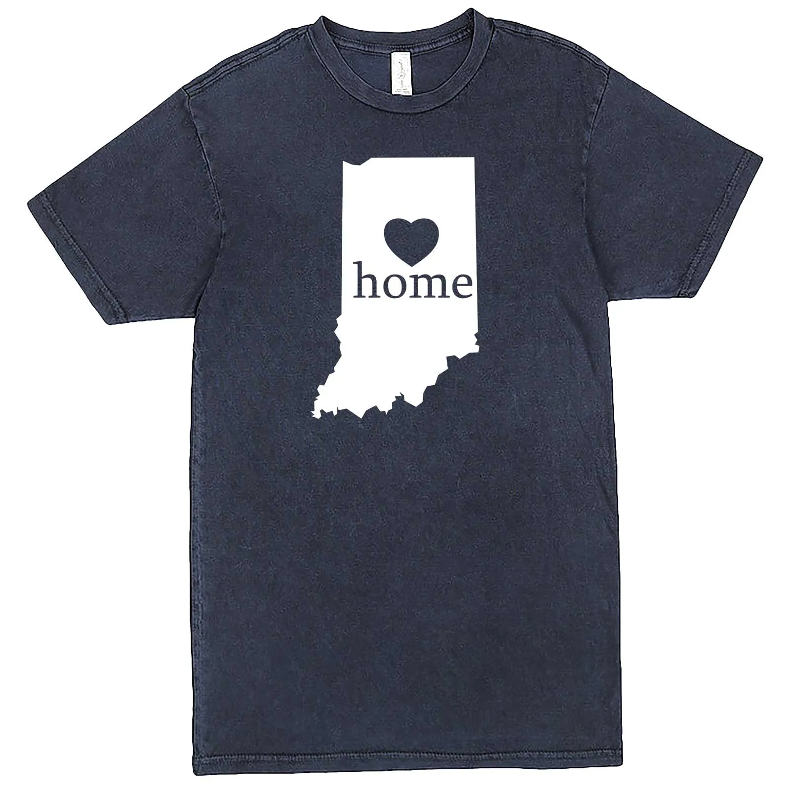 "Indiana Home State Pride, Pink" men's t-shirt