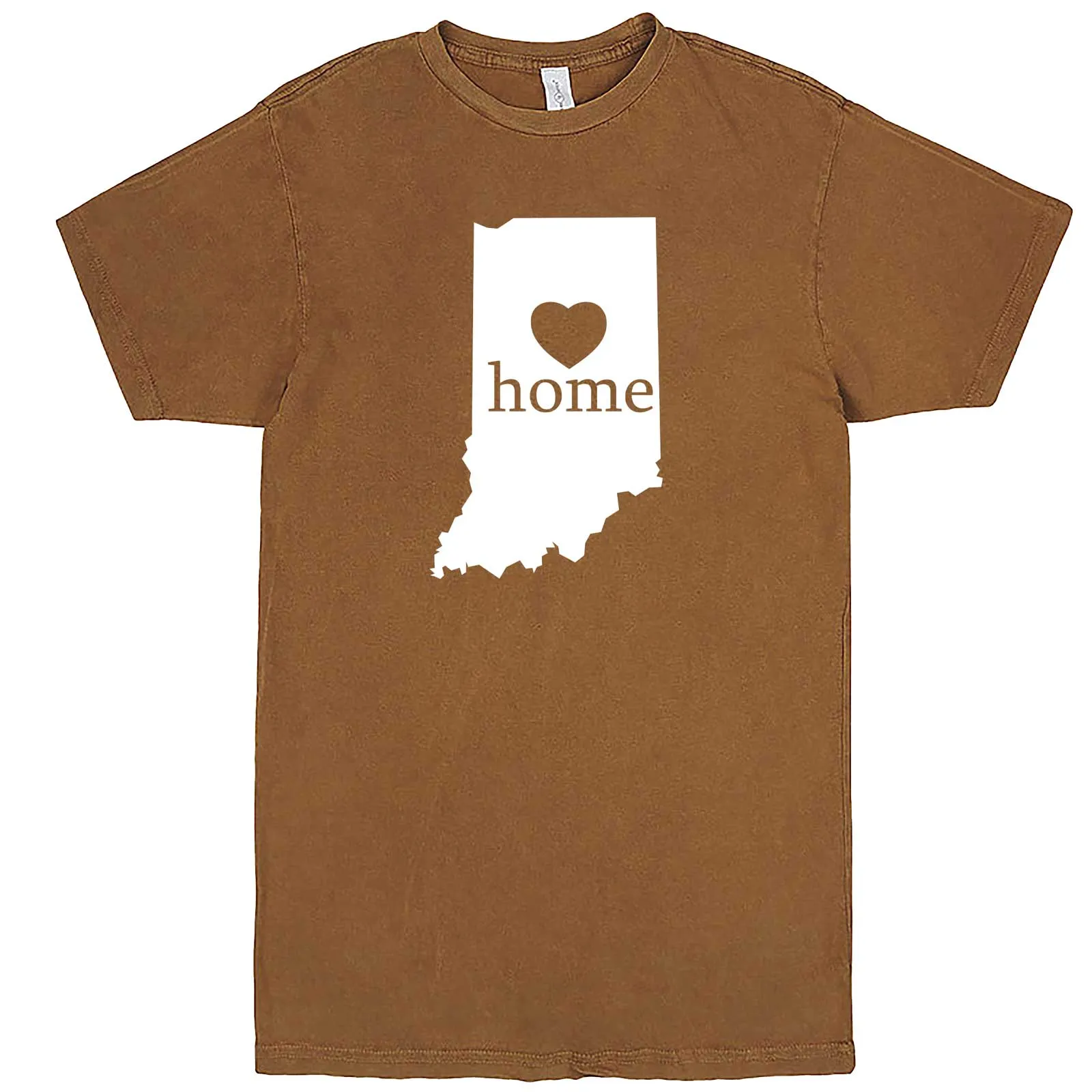 "Indiana Home State Pride, Pink" men's t-shirt