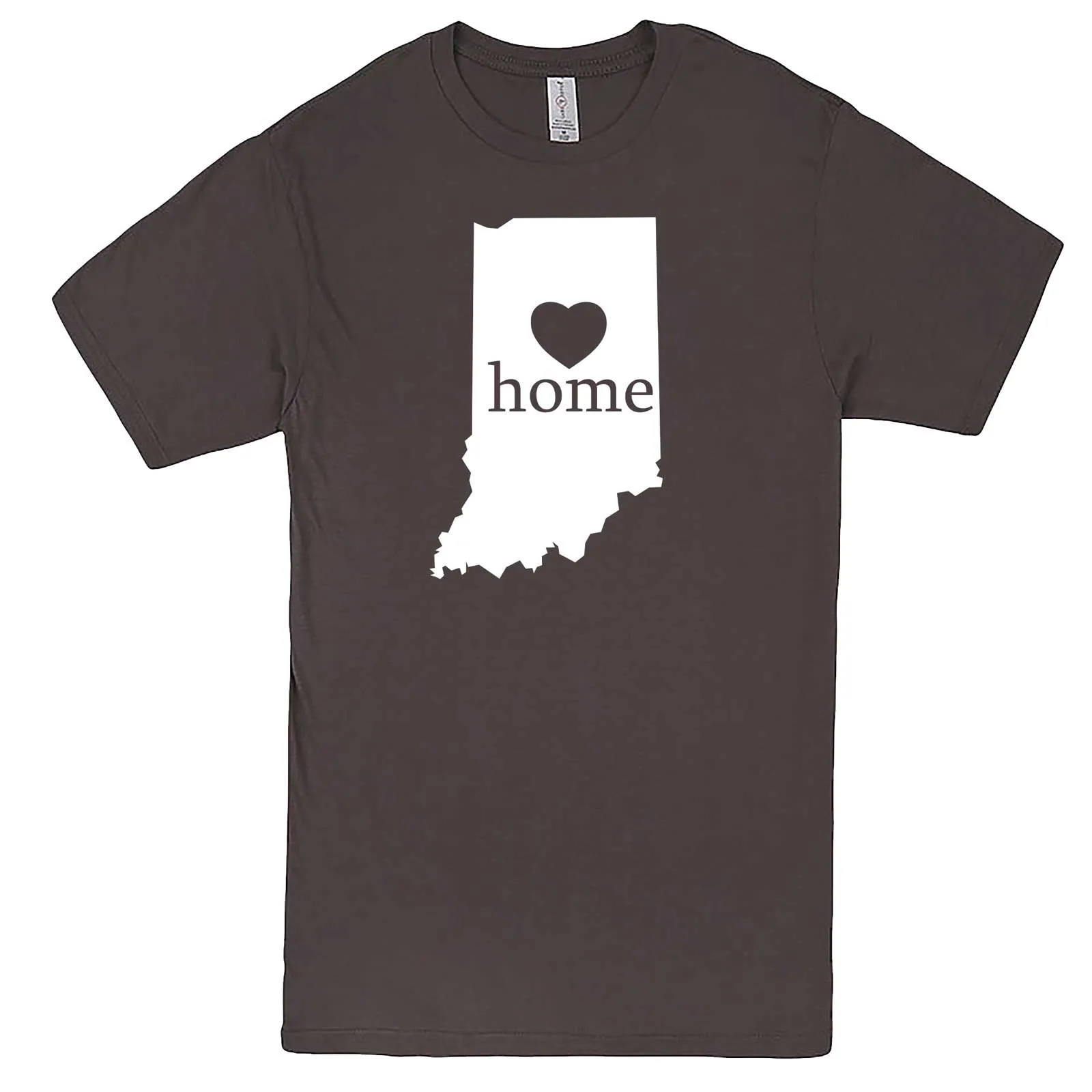 "Indiana Home State Pride, Pink" men's t-shirt