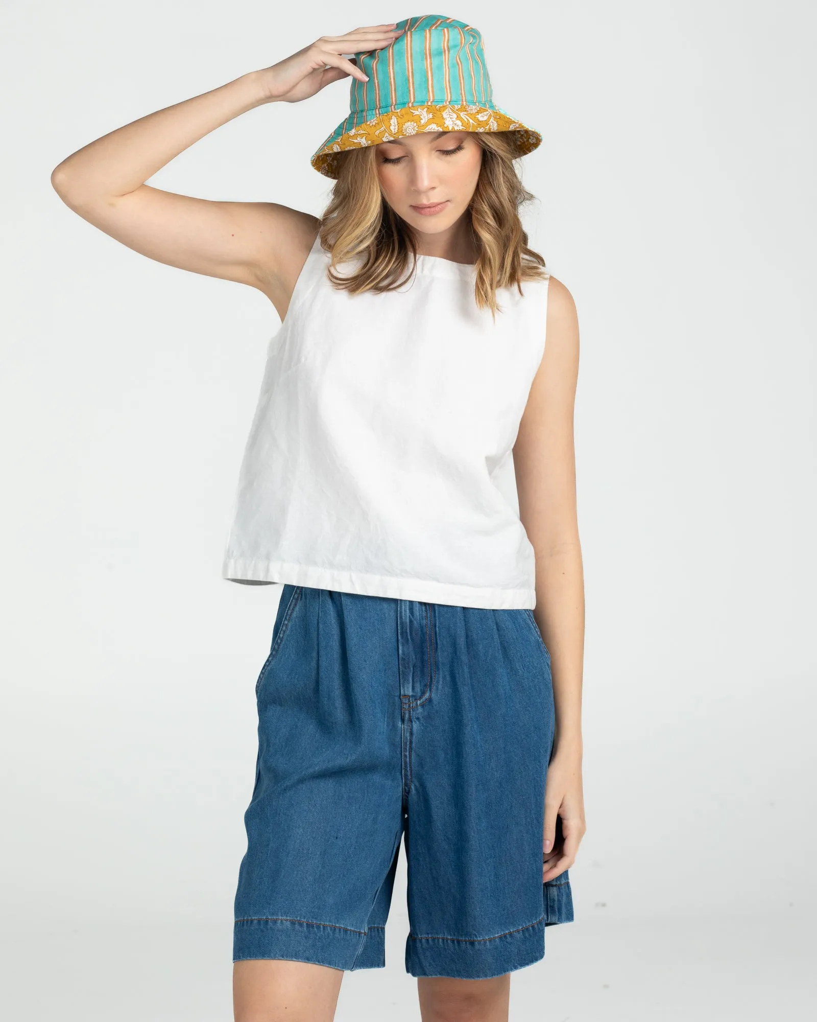 Reversible Bucket Hat - Tansy Zetta