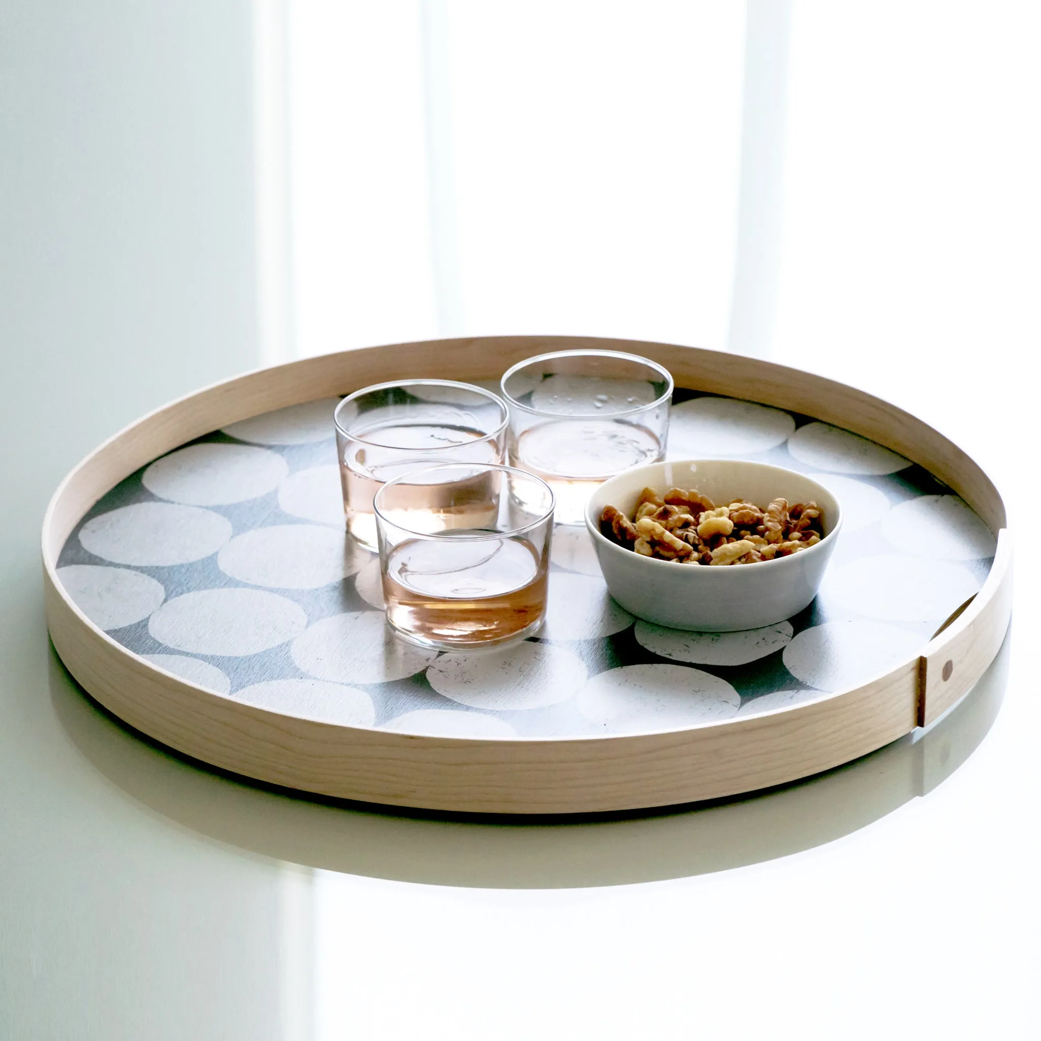 Round tray | handmade USA