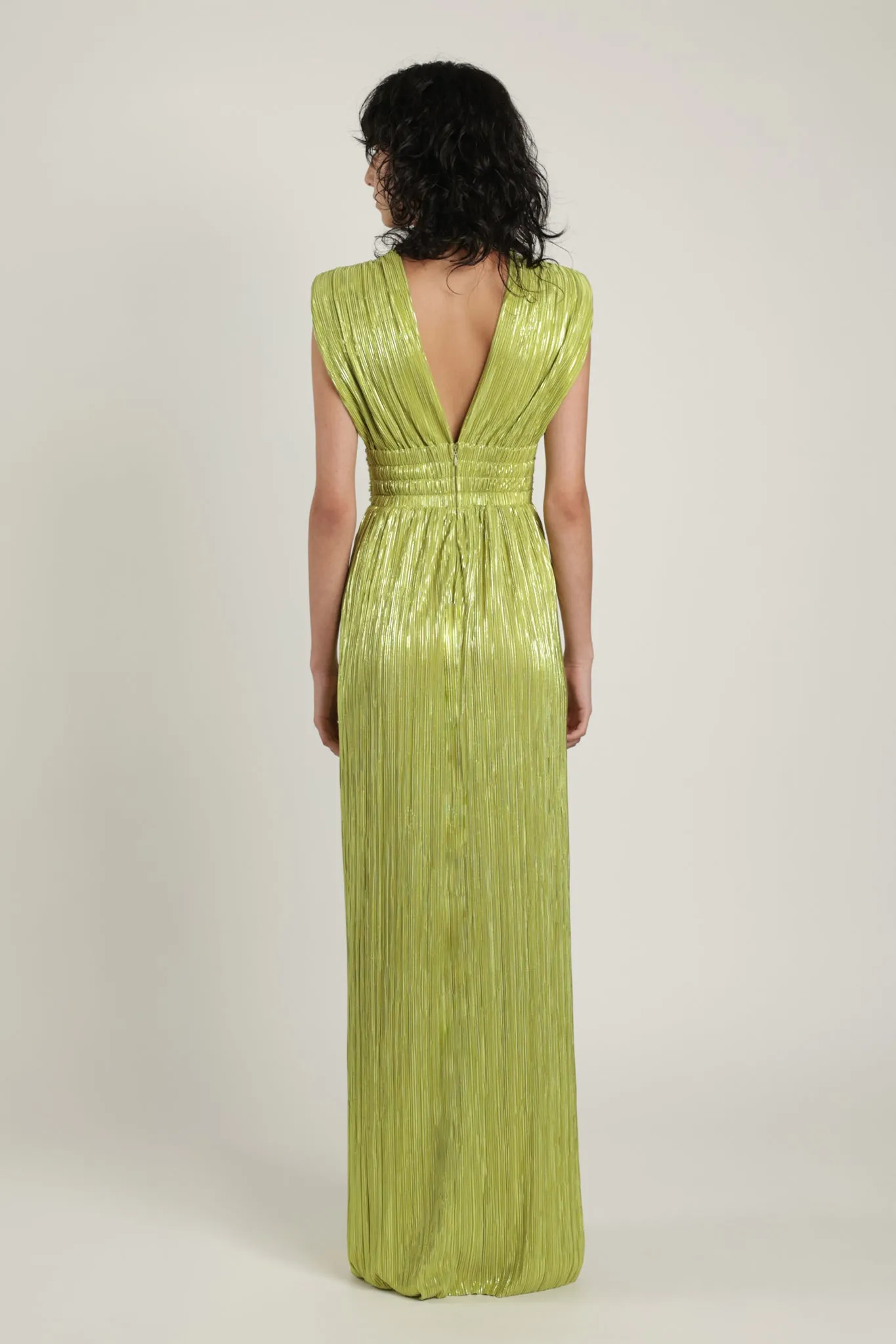 SABINA MUSAYEV Lana Dress - Lime Green