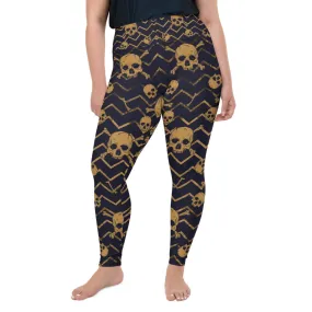 Sacred Skull Plus Size Leggings