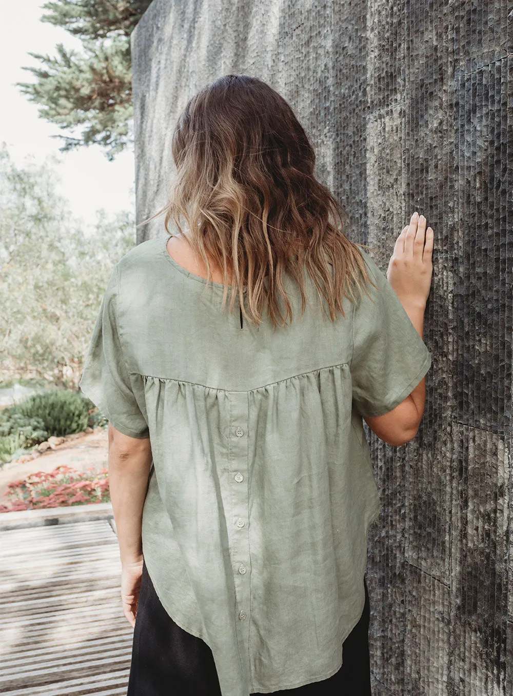 Sadie Top-KHAKI