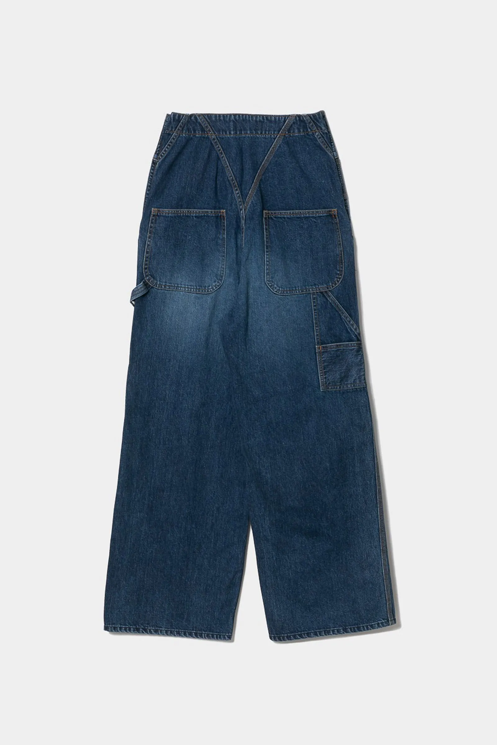 Selvedge Denim High-Waist Pants