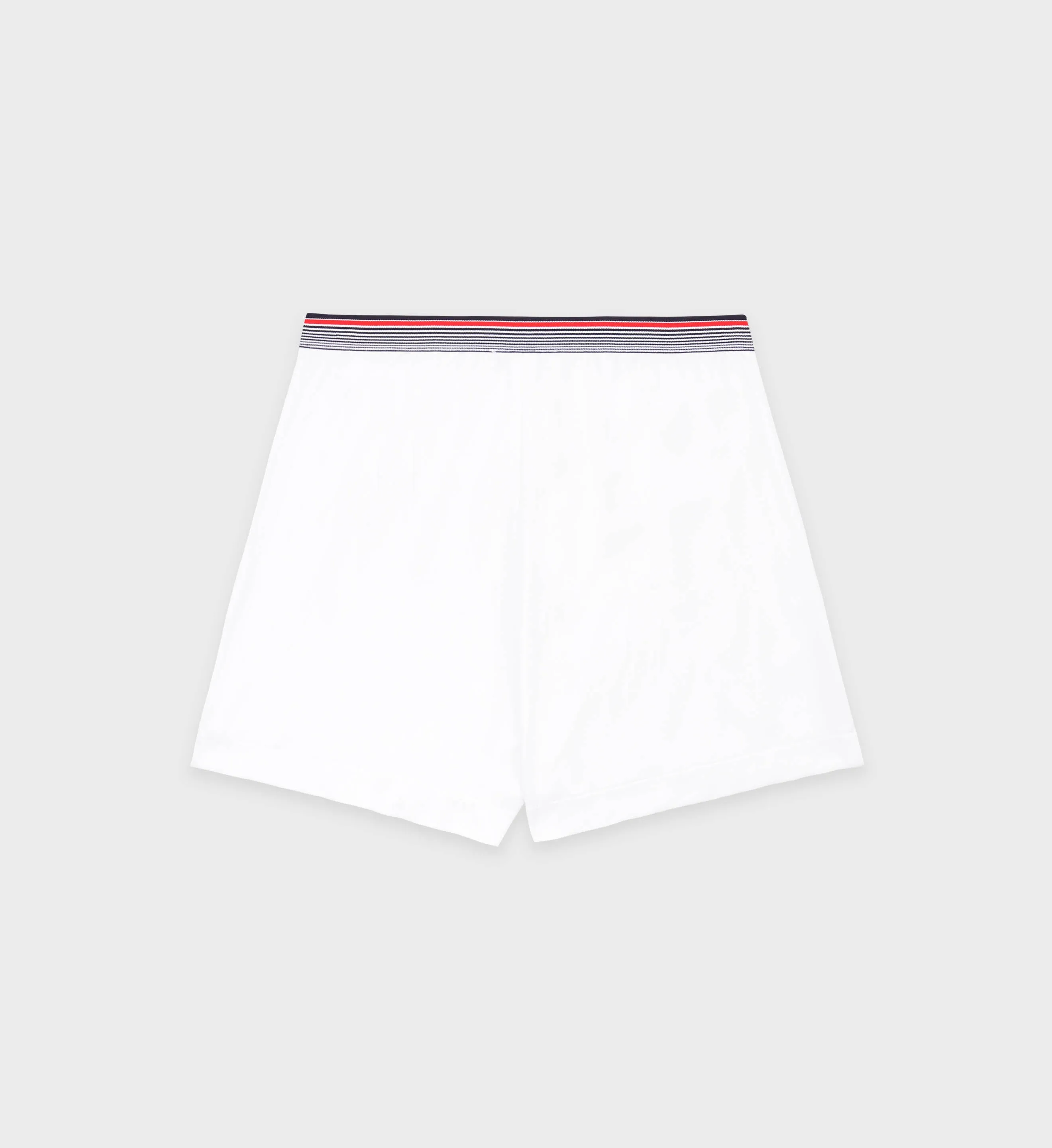 Serif Logo Borg Short - White/Navy/Red