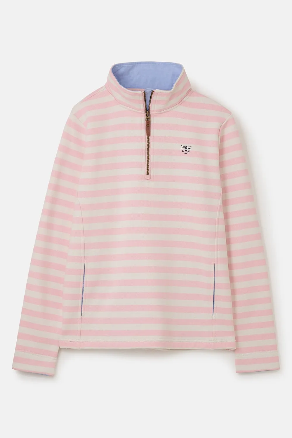 Shore Sweatshirt - Soft Pink Stripe