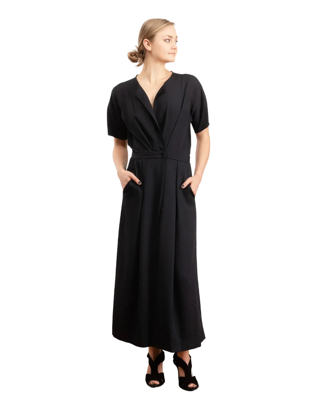 Size 40 (10) - Rachel Comey Black Ardent Jumpsuit