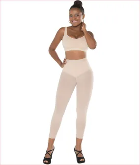 Slim shapewear girdle  Powernet long leg pants - C4490