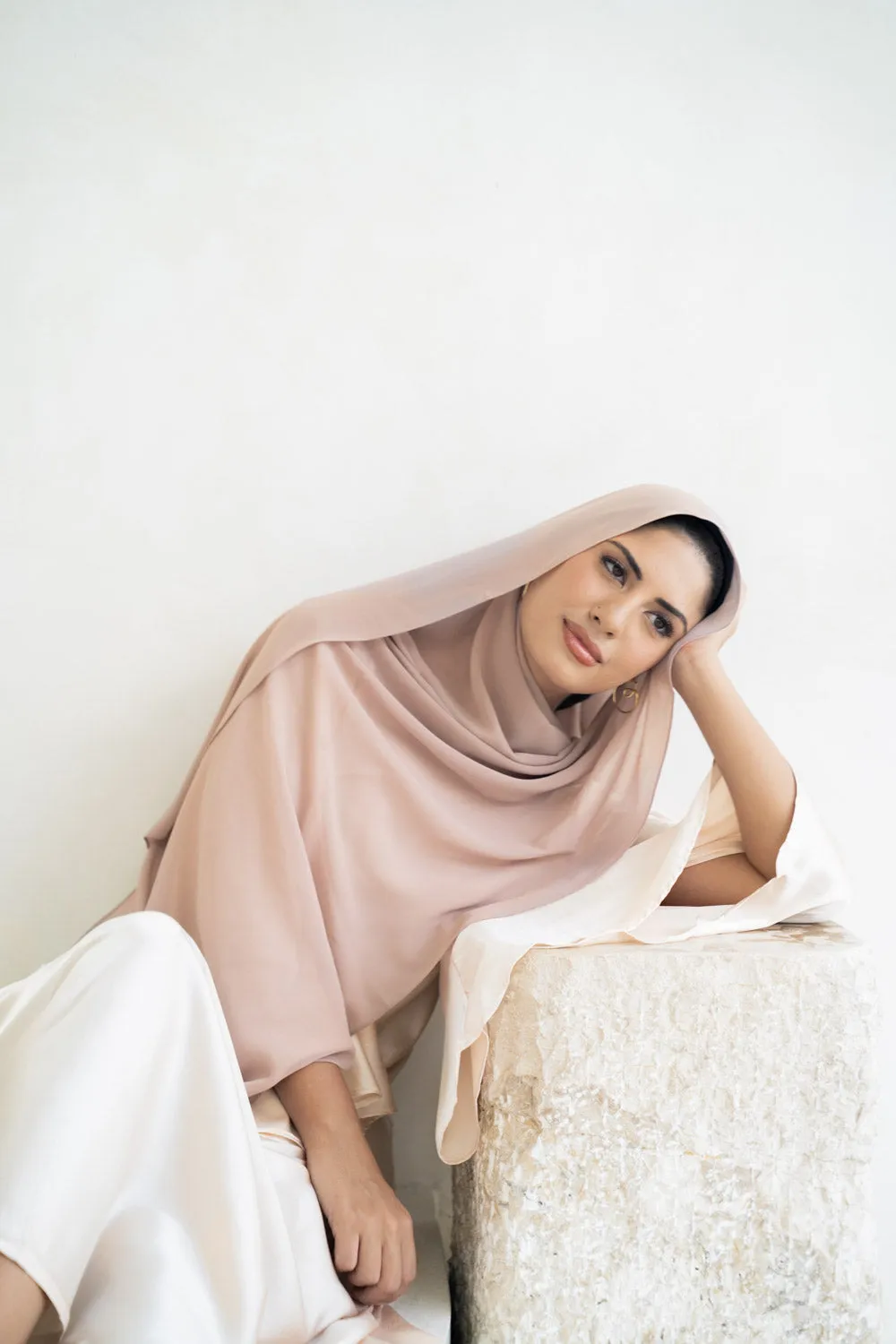 Soft Pastel Chiffon hijab-Colour 301