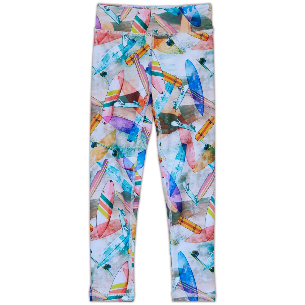 Surf & Skates Youth Leggings Hybrid and UPF 50 