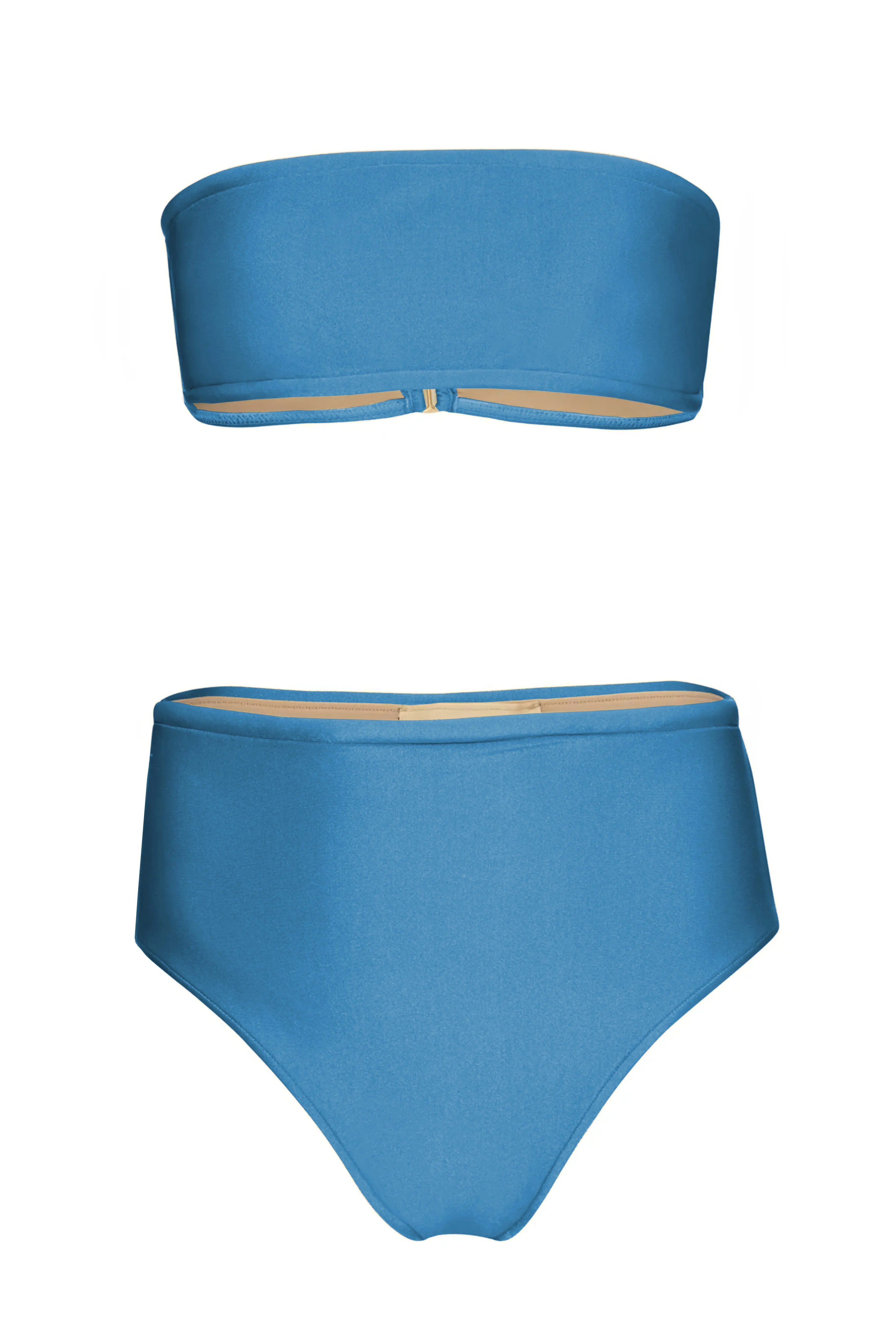 Timeless High-Leg Bandeau Bikini