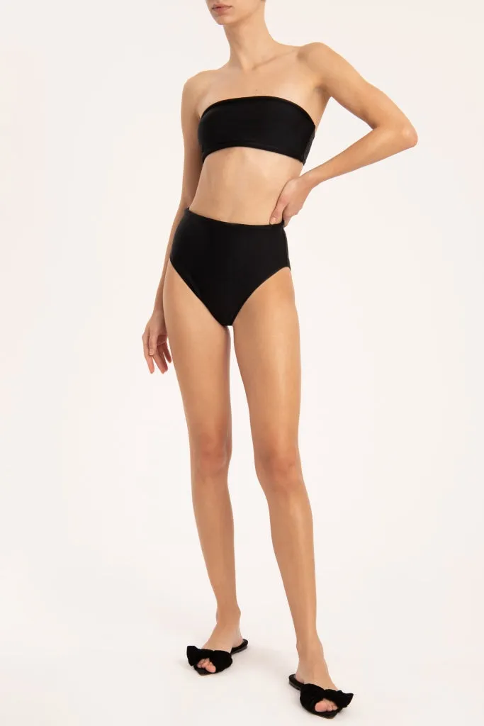 Timeless High-Leg Bandeau Bikini