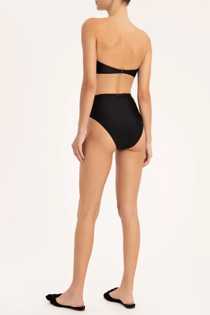 Timeless High-Leg Bandeau Bikini