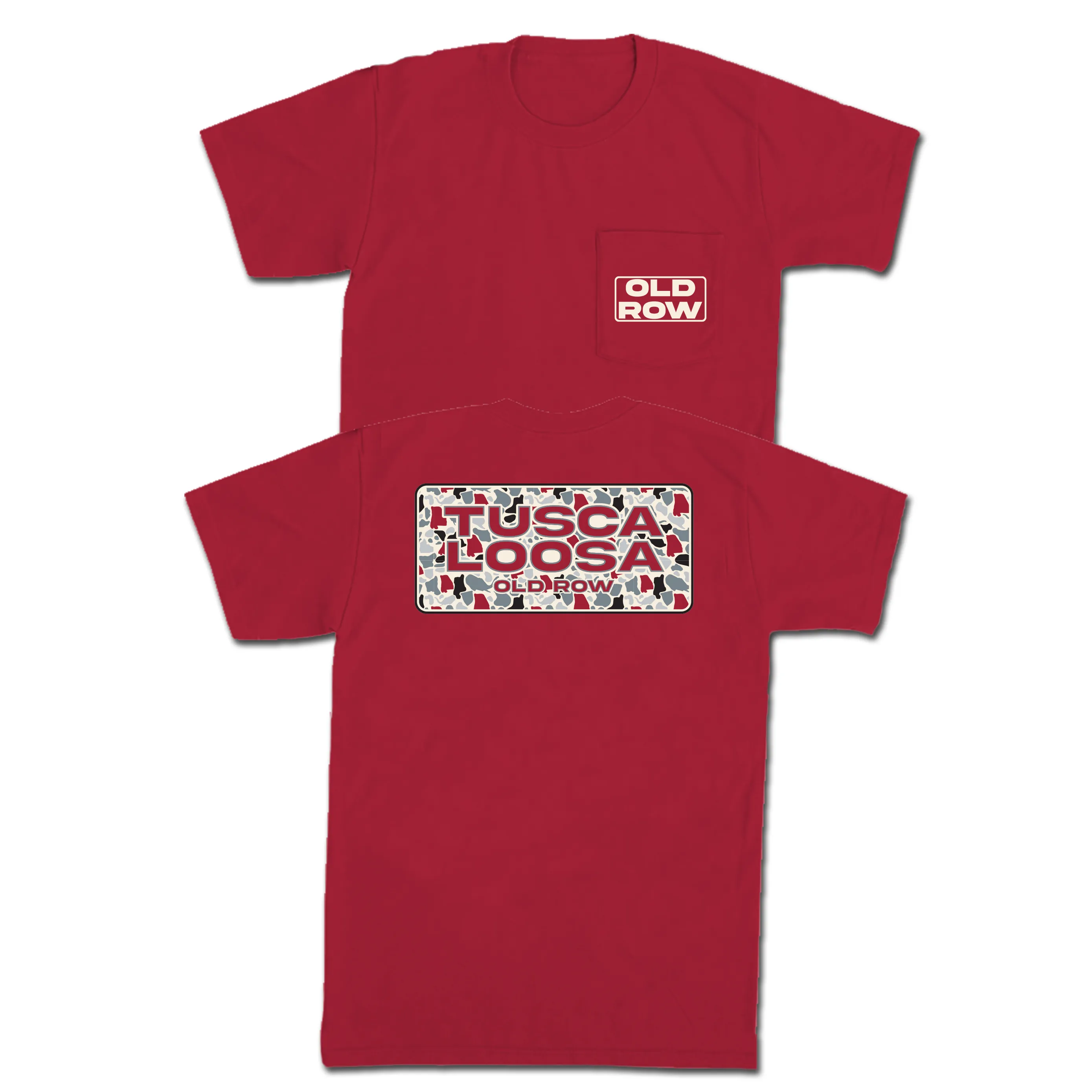 Tuscaloosa Camo Pocket Tee