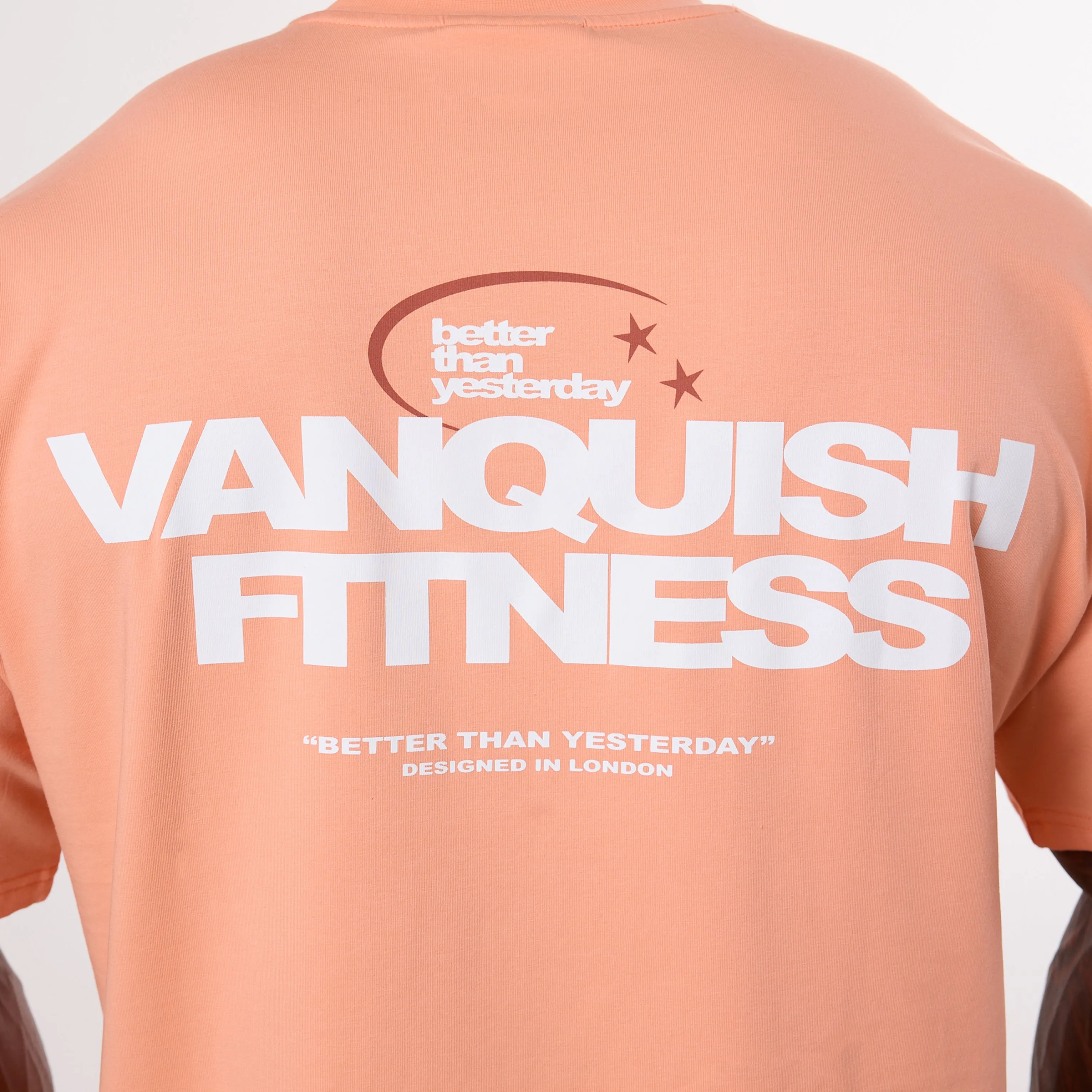 Vanquish TSP Since 2015 Orange Oversized T Shirt