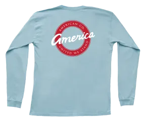 Vintage American Long Sleeve Pocket Tee