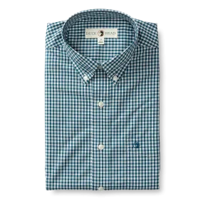 Walton Gingham Performance Poplin Sport Shirt