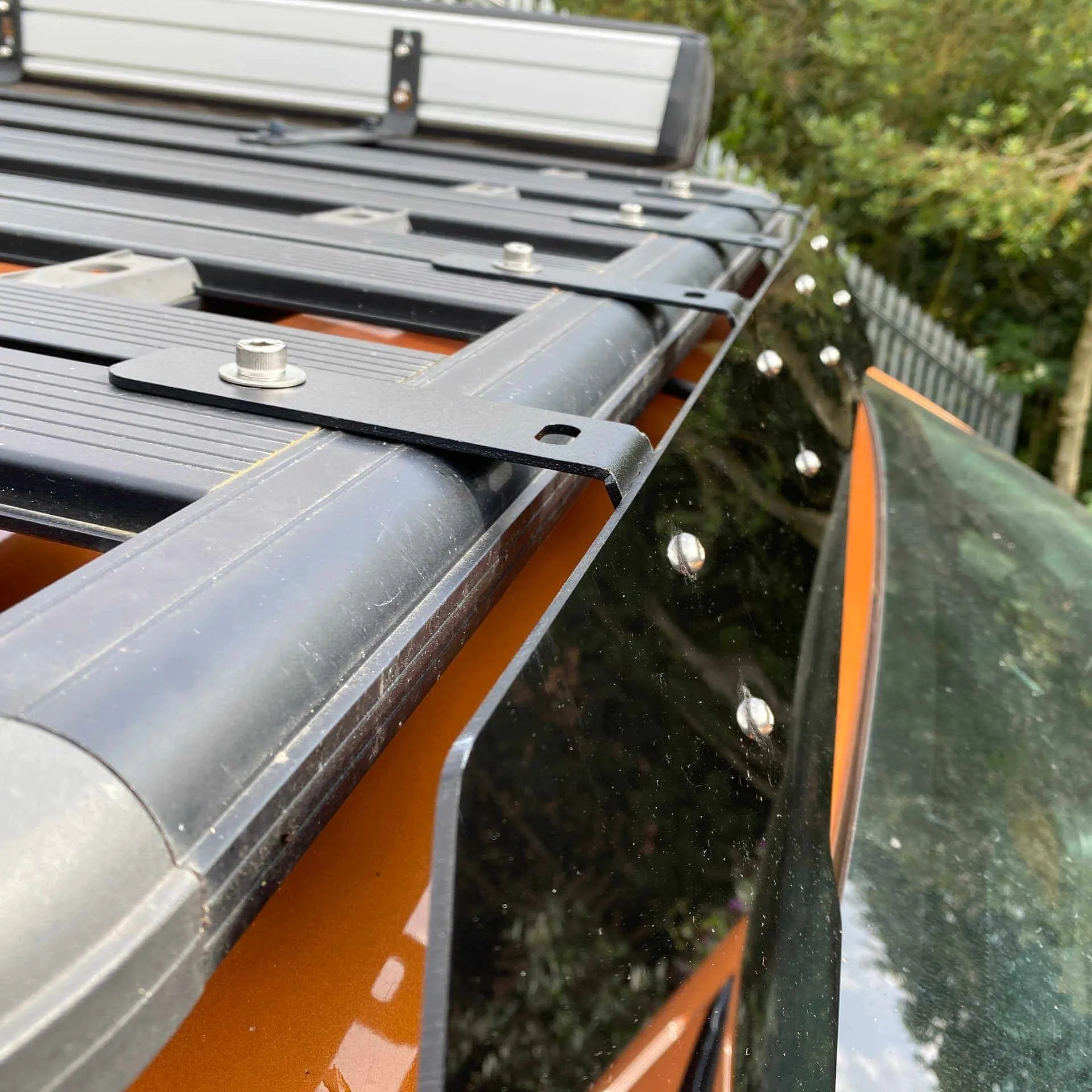 Wind Deflector for Modular Roof Racks